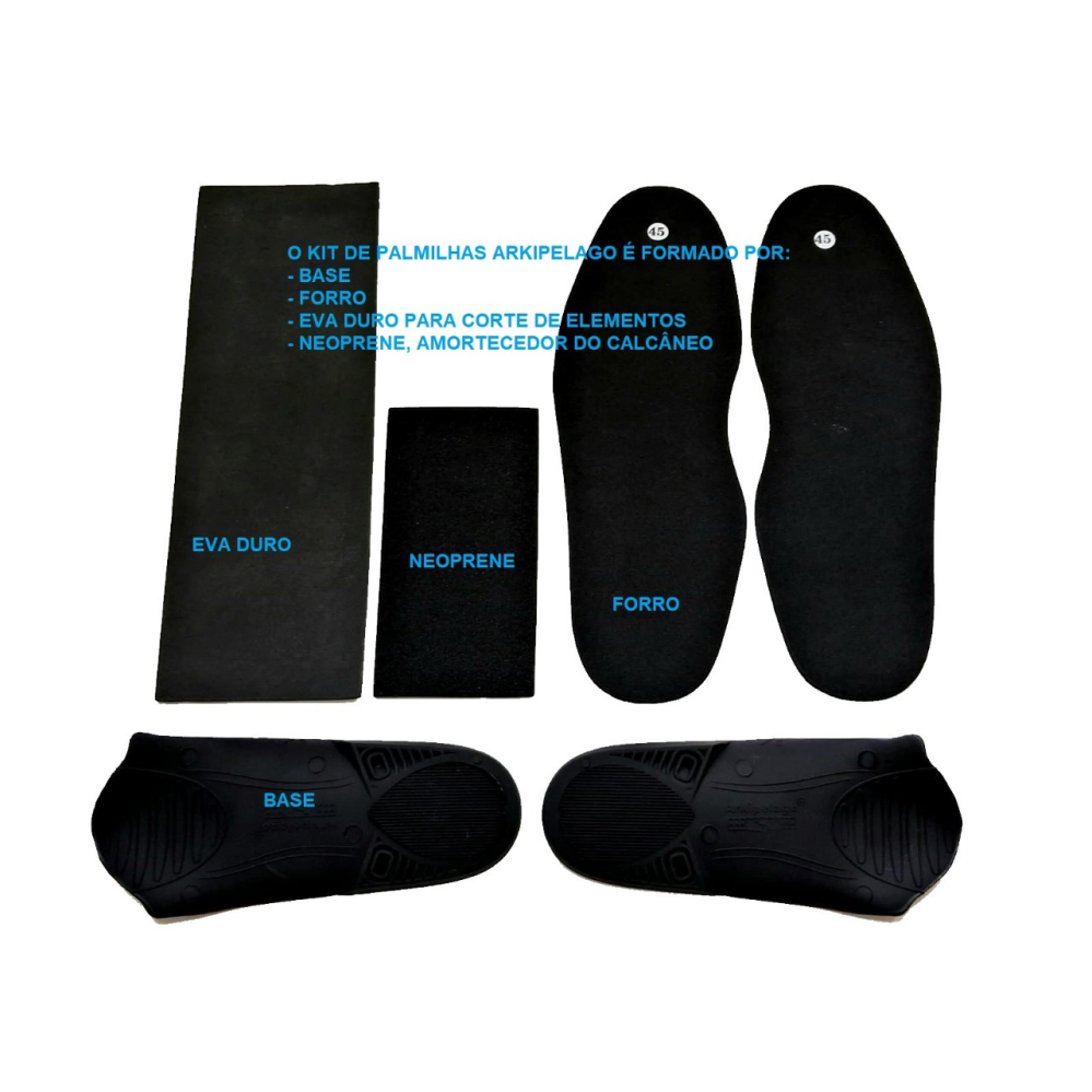 Kit de Palmilhas Adulto
